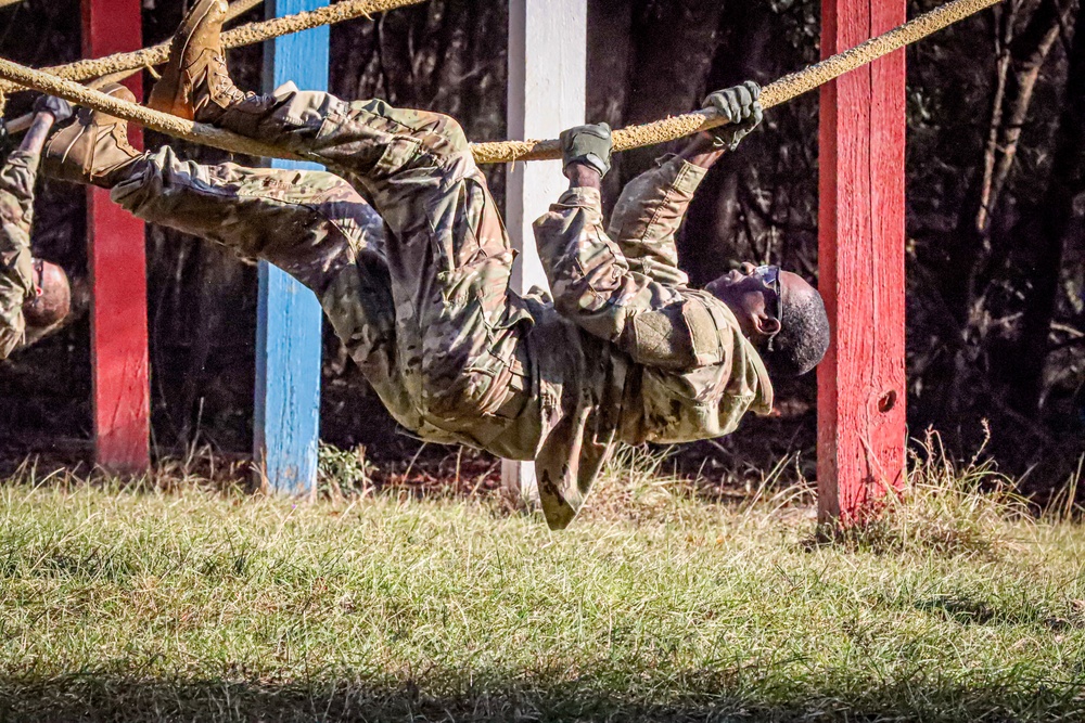 Infantry OSUT obstacle course