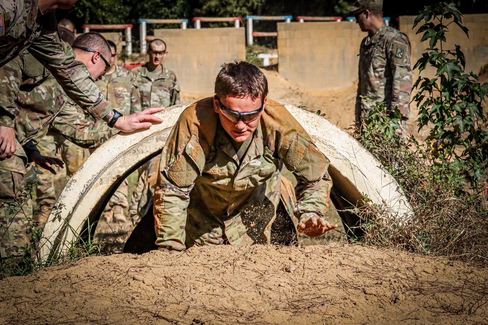 Infantry OSUT obstacle course