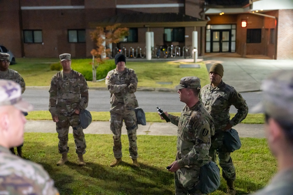 HHC soldiers conducted Chemical, Biological, Radiological, and Nuclear training