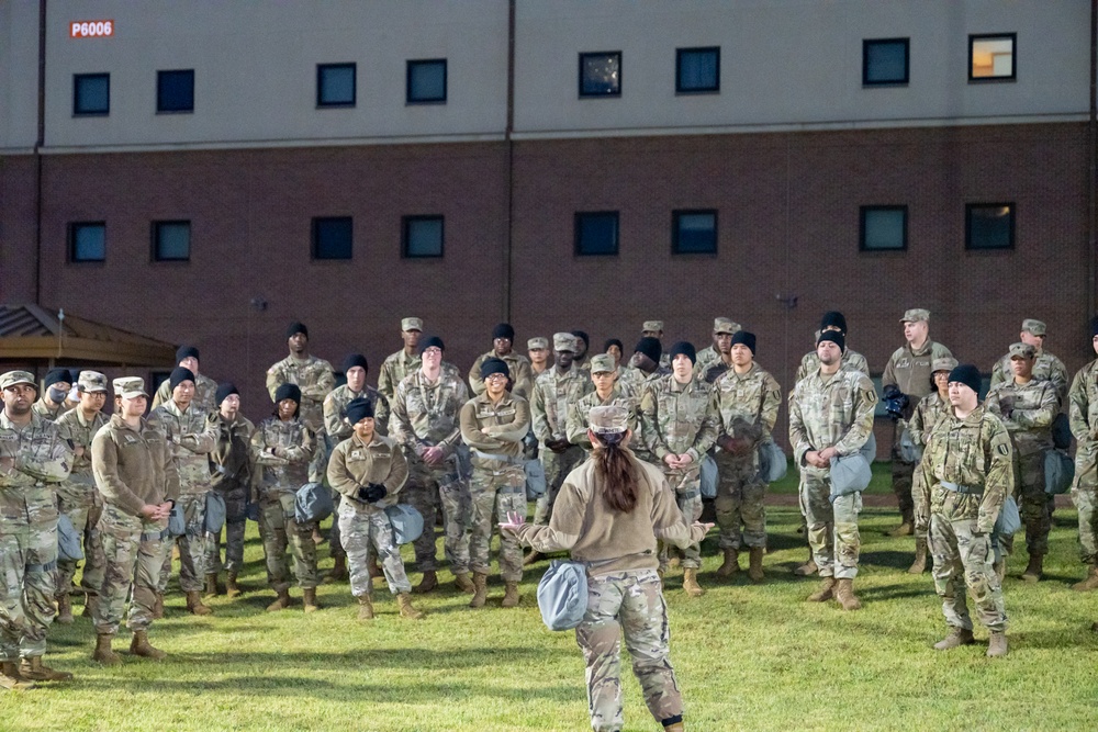 HHC soldiers conducted Chemical, Biological, Radiological, and Nuclear training