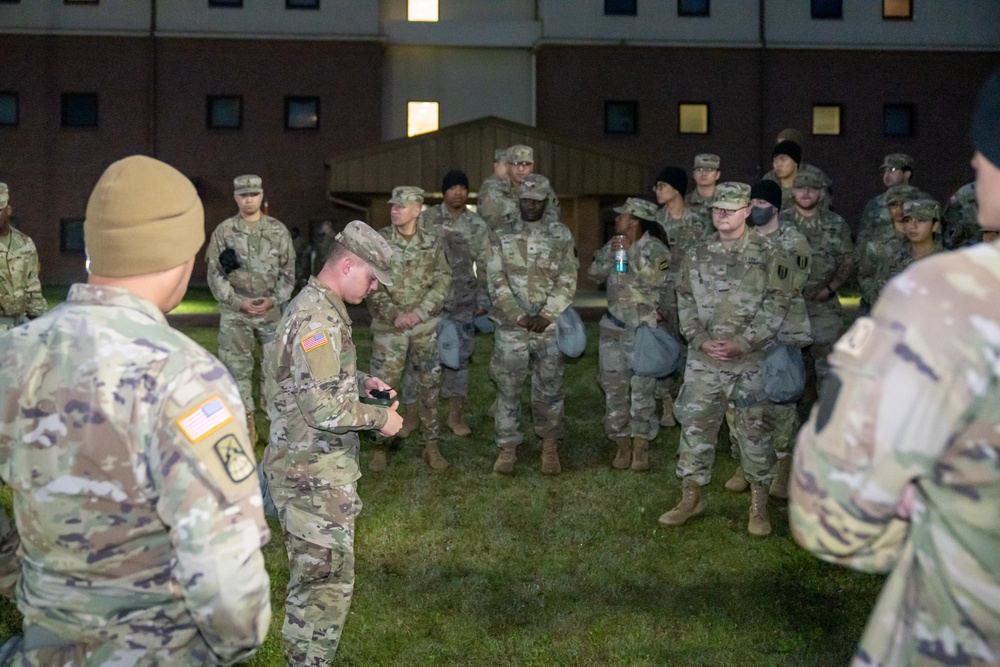 HHC soldiers conducted Chemical, Biological, Radiological, and Nuclear training