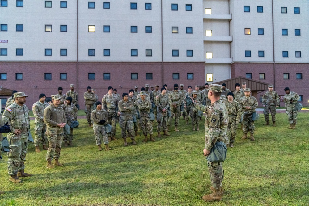 HHC soldiers conducted Chemical, Biological, Radiological, and Nuclear training