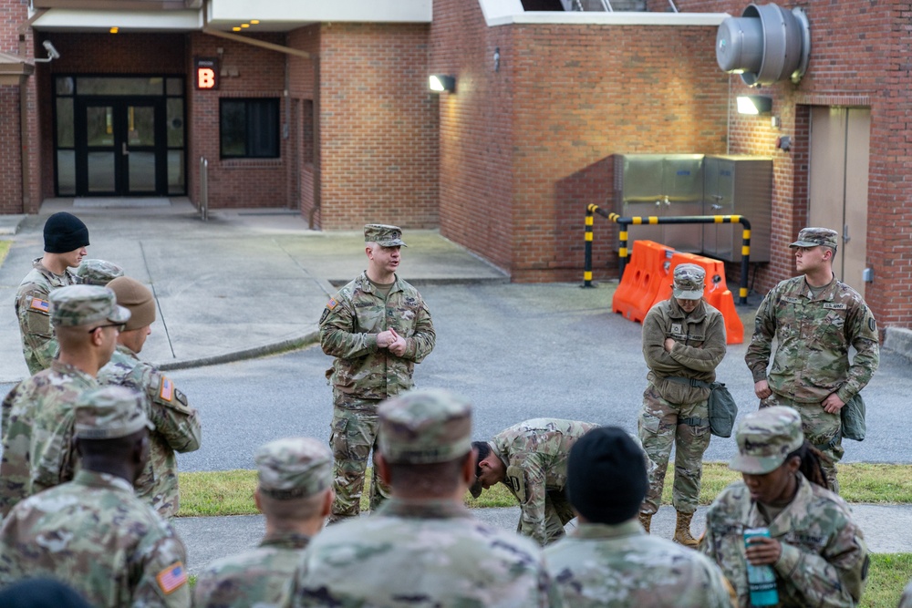 HHC soldiers conducted Chemical, Biological, Radiological, and Nuclear training