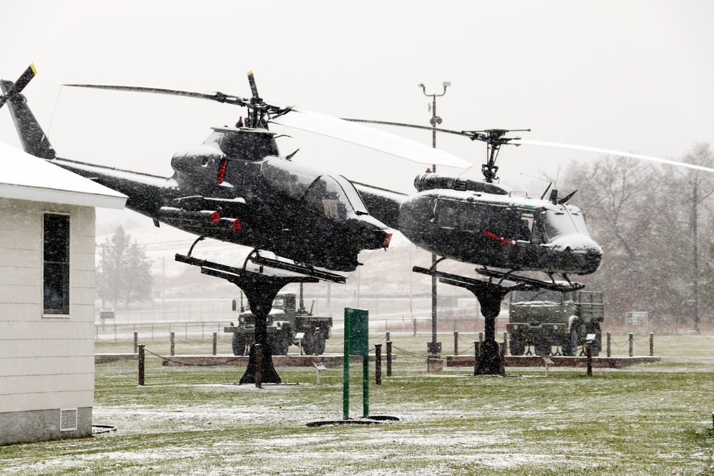 Fort McCoy's Equipment Park in Historic Commemorative Area