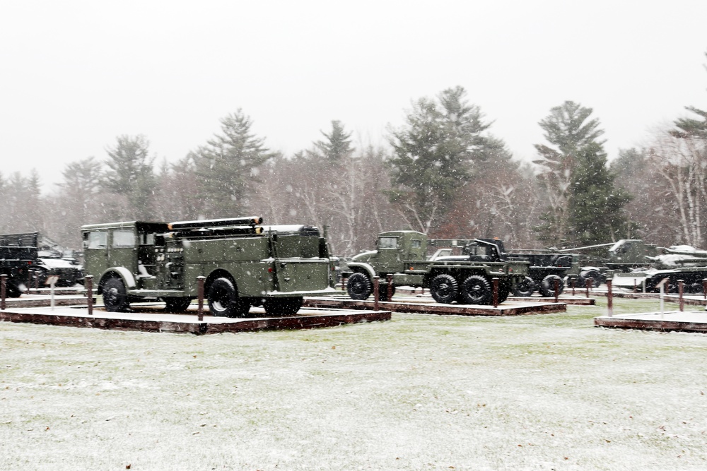 Fort McCoy's Equipment Park in Historic Commemorative Area