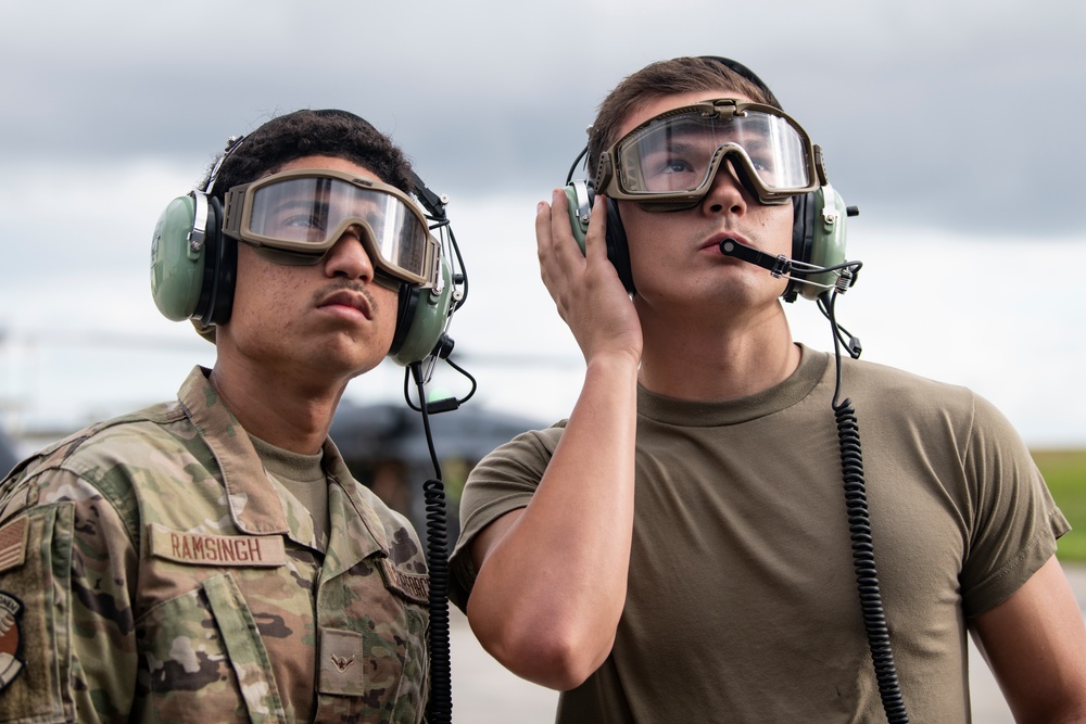 Pave Hawk preps for personnel recovery training