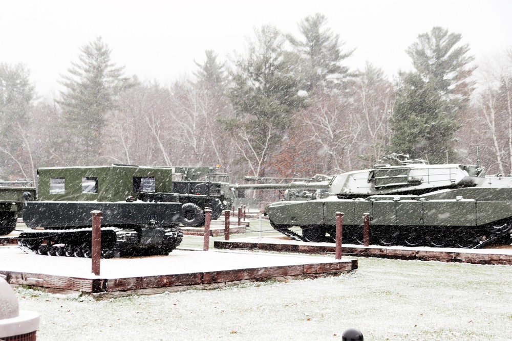 Fort McCoy's Equipment Park in Historic Commemorative Area