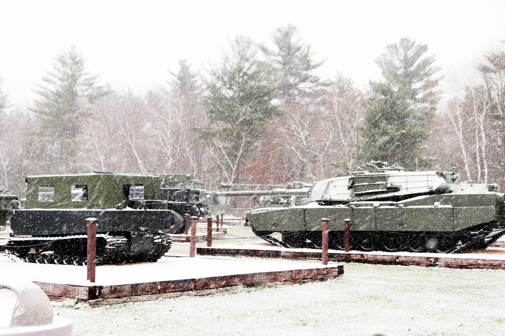 Fort McCoy's Equipment Park in Historic Commemorative Area