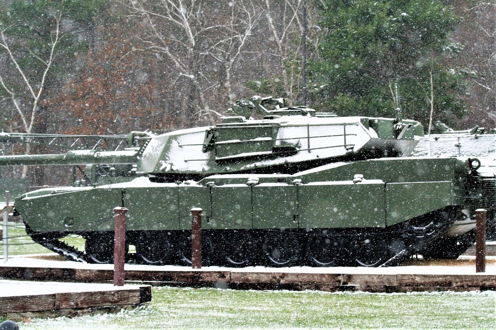 Fort McCoy's Equipment Park in Historic Commemorative Area