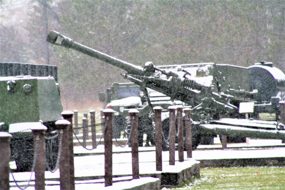 Fort McCoy's Equipment Park in Historic Commemorative Area