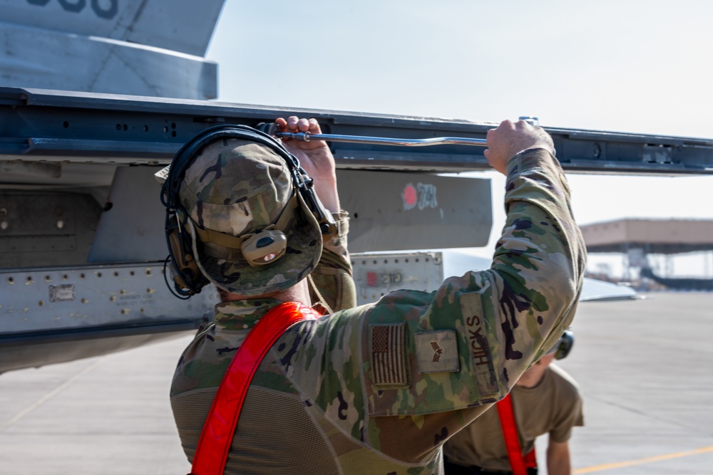 PSAB Airmen Conduct Integrated Combat Turns