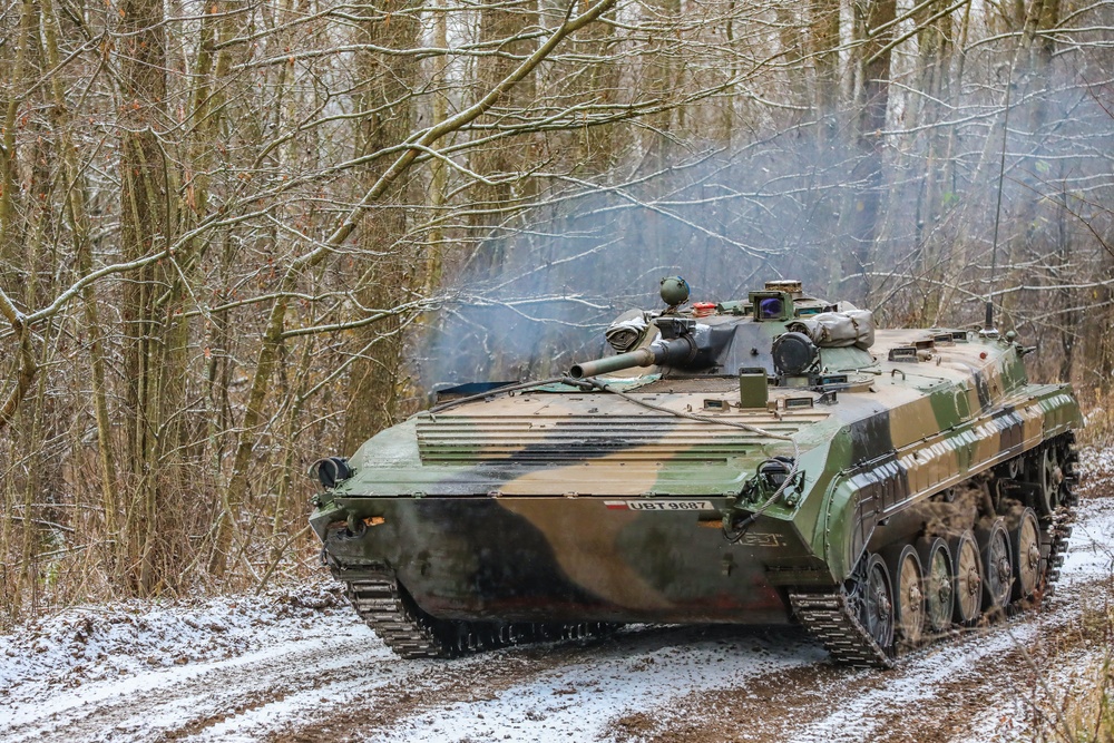 eFP Battle Group Poland Crosses the Gap During Bull Run '22