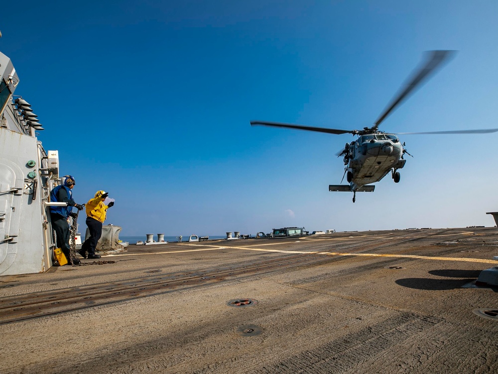 USS Delbert D. Black Conducts Daily Operations