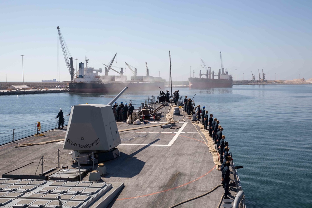 USS Nitze Daily Operations