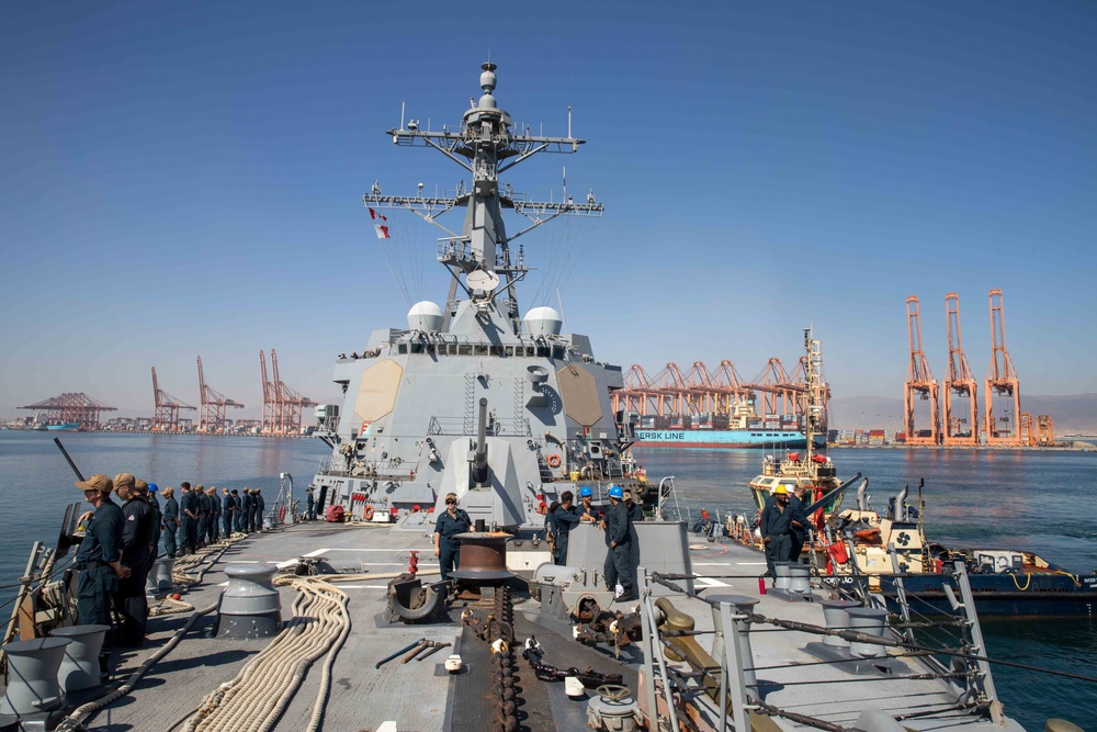 USS Nitze Daily Operations