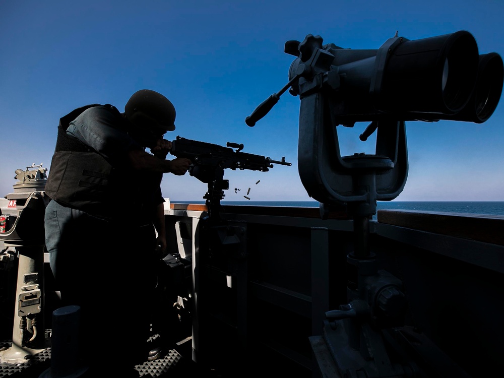 USS Delbert D. Black Conducts Live-Fire Weapons Qualification Shoot