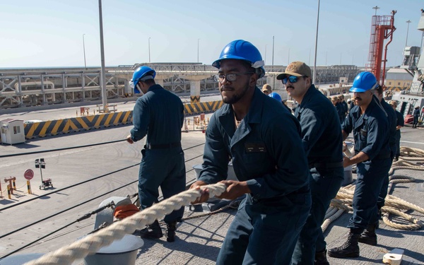 USS Nitze Daily Operations