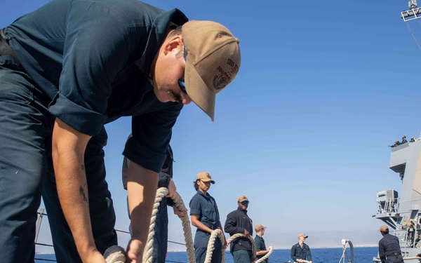 USS Nitze Daily Operations