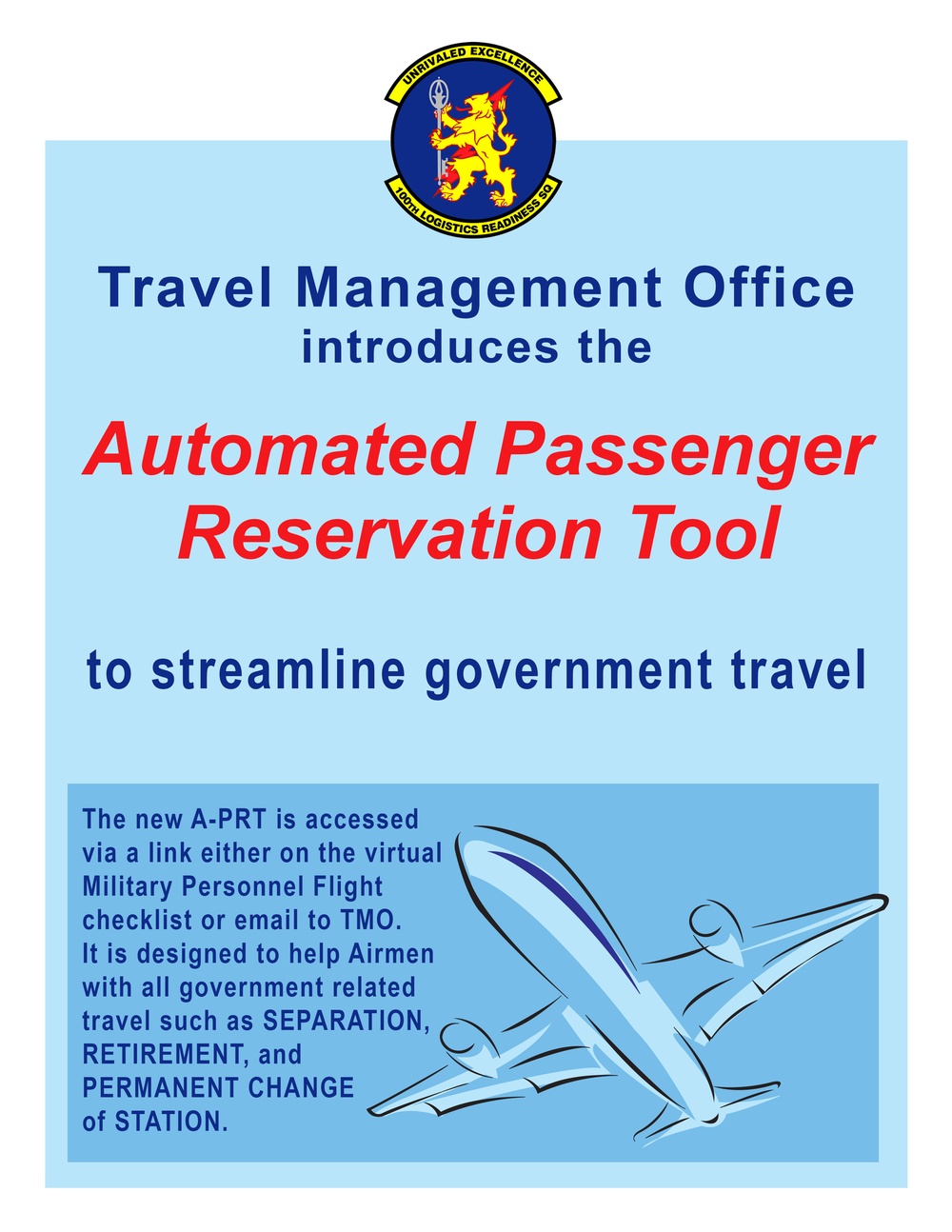 New LRS Passenger Reservation Tool