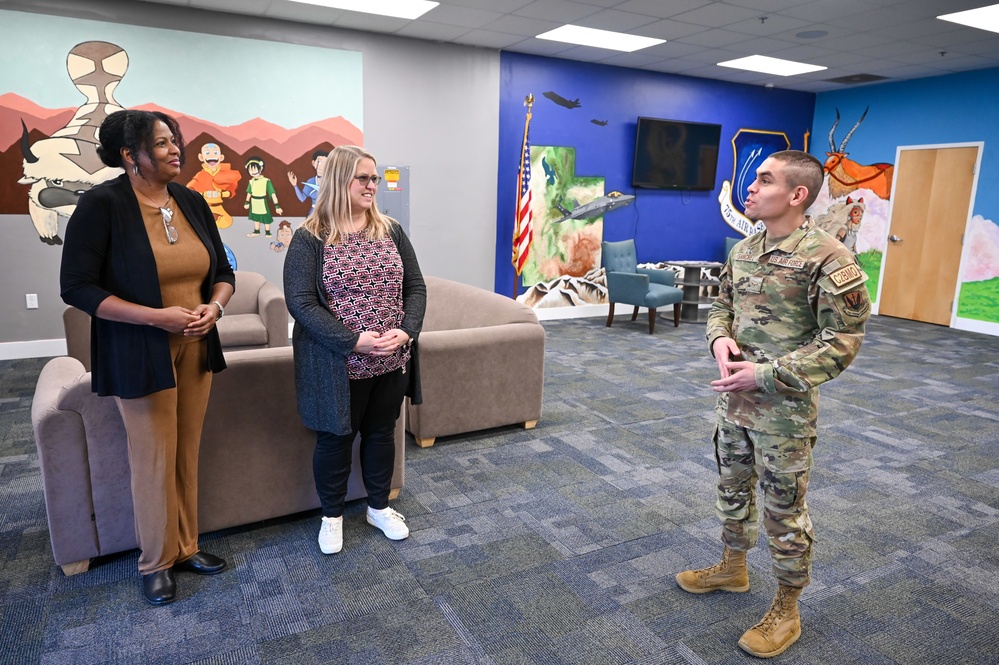 AFSC top leadership visits Hill AFB