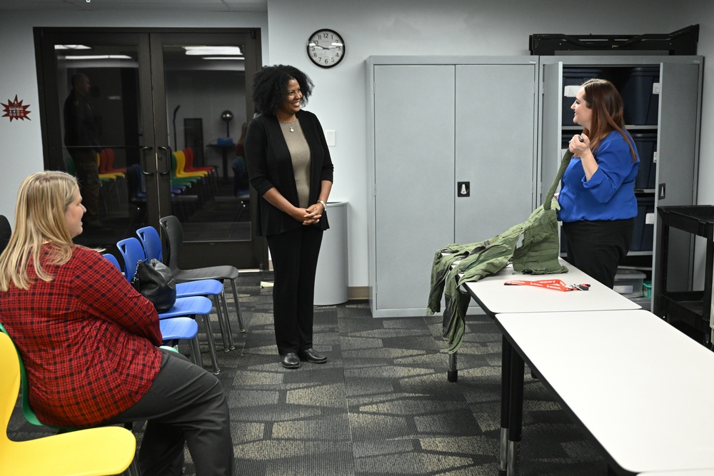 AFSC top leadership visits Hill AFB