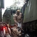 U.S. Marines with Combat Logistics Battalion 6 Conduct Motor Transport Convoy Refuel in Finland