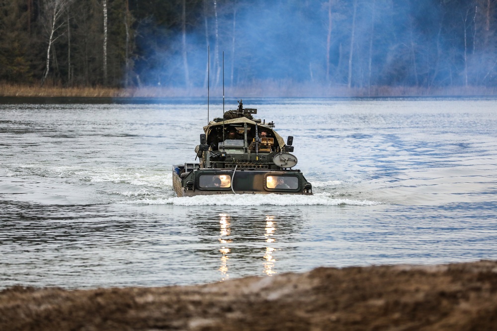 eFP Battle Group Poland Closes the Gap during Bull Run Exercise 2022