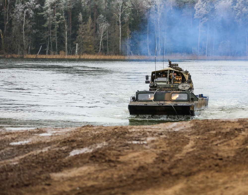 eFP Battle Group Poland Closes the Gap during Bull Run Exercise 2022