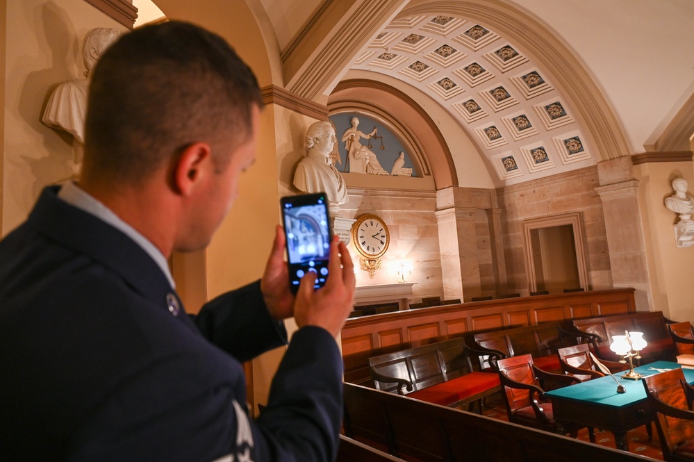 JBAB service members participate in Capitol tour