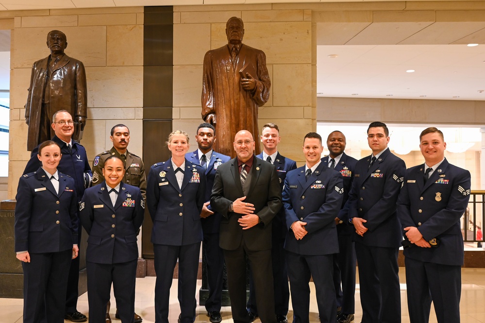 JBAB service members participate in Capitol tour