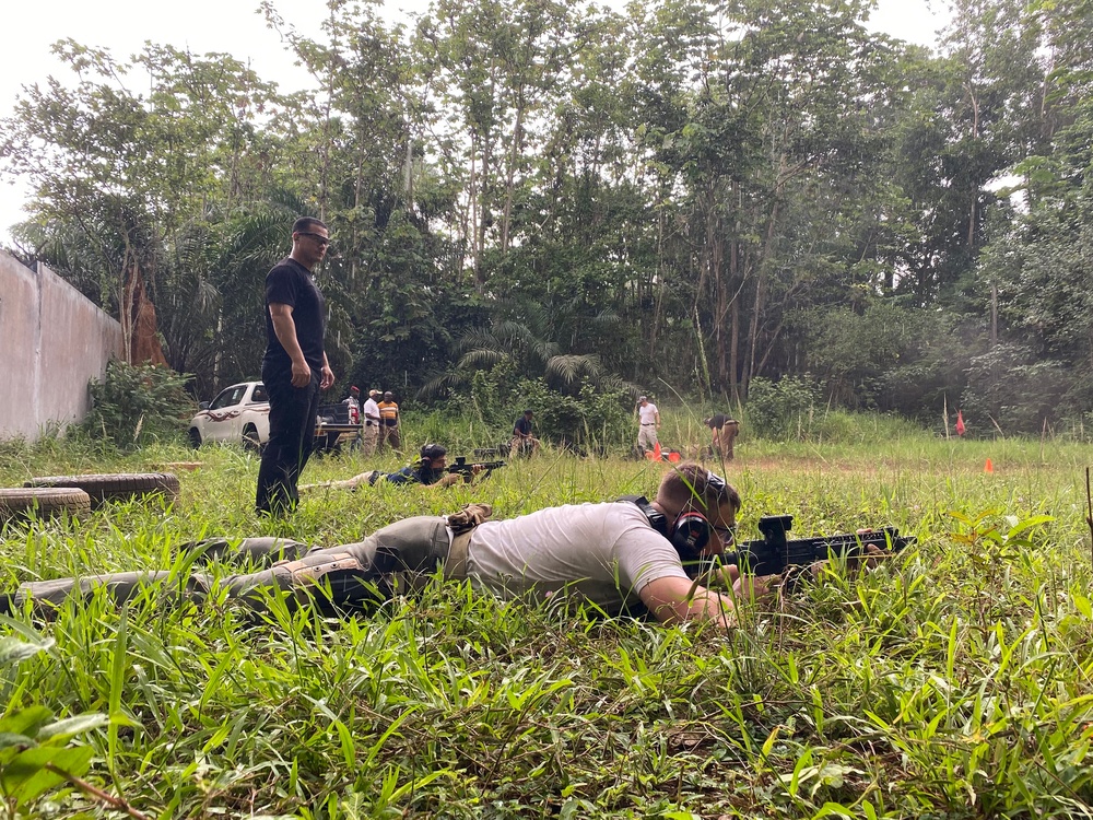 MSGs conduct familiarization fire in the Ivory Coast