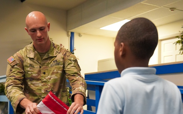 528th Soldiers volunteer at Bal Perazim Christian Academy