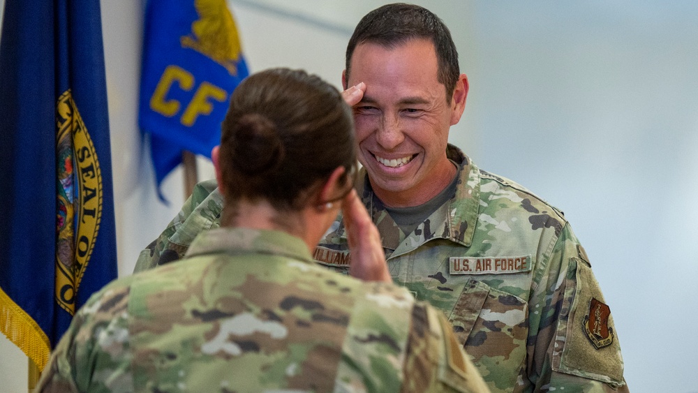 Senior Master Sgt Harvey Williams Promotes to Chief