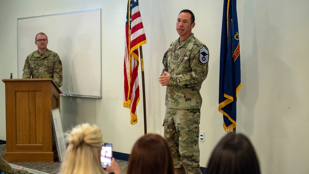 Senior Master Sgt Harvey Williams Promotes to Chief