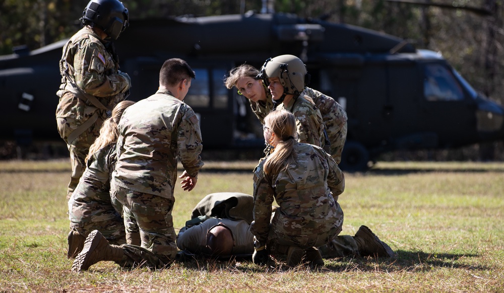 Alabama National Guard Soldiers and Airmen conduct realistic CASEVAC training