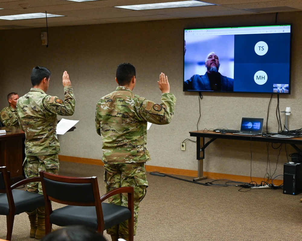 Groundbreaking Naturalization Ceremony at Minot AFB