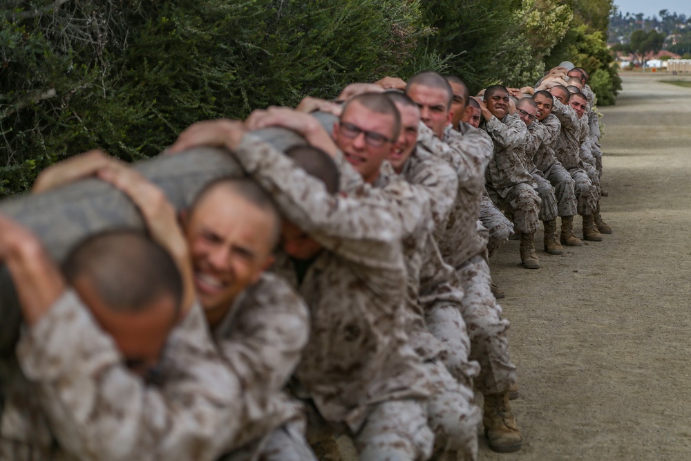 Bravo Company Log Drills