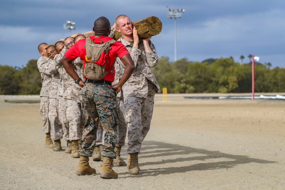 Bravo Company Log Drills