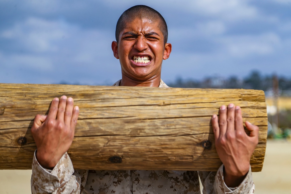 Bravo Company Log Drills