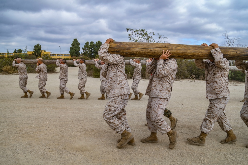 Bravo Company Log Drills