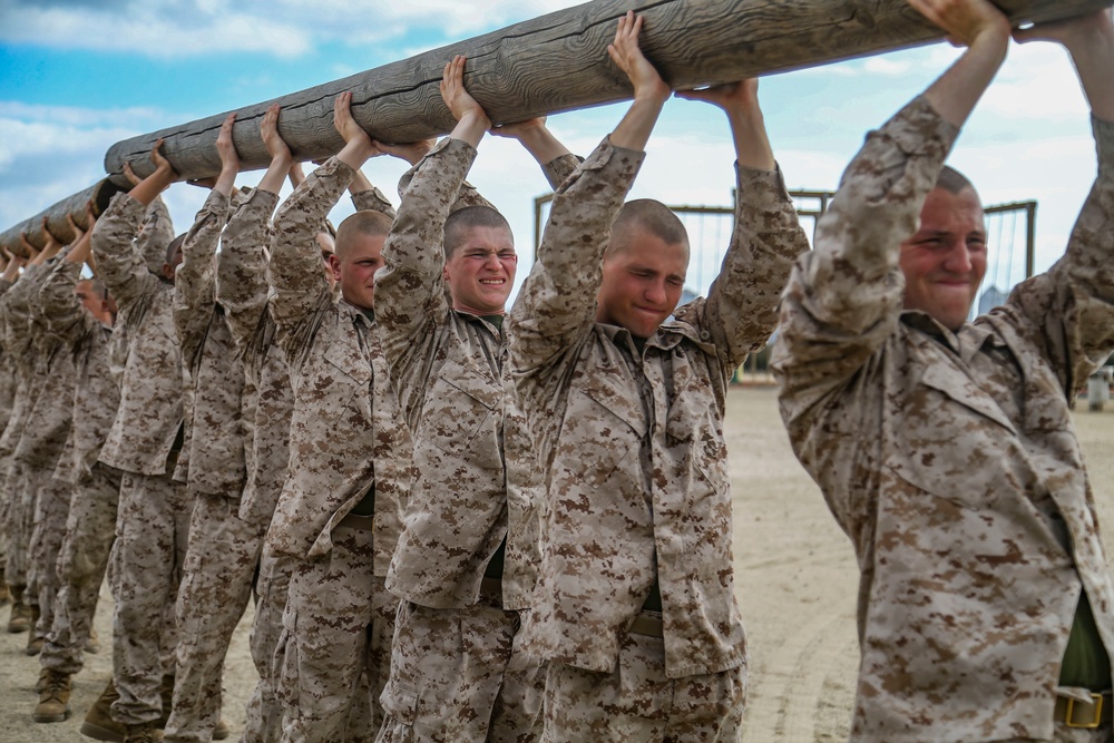 Bravo Company Log Drills