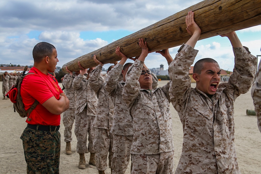 Bravo Company Log Drills