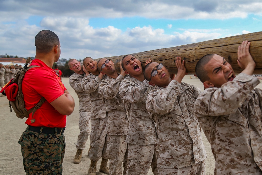 Bravo Company Log Drills