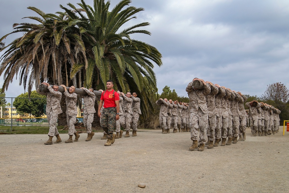 Bravo Company Log Drills