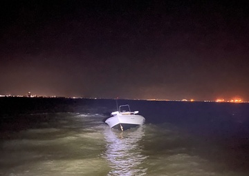 Coast Guard rescues man following boating accident near Galveston, Texas