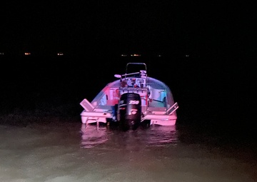 Coast Guard rescues man following boating accident near Galveston, Texas