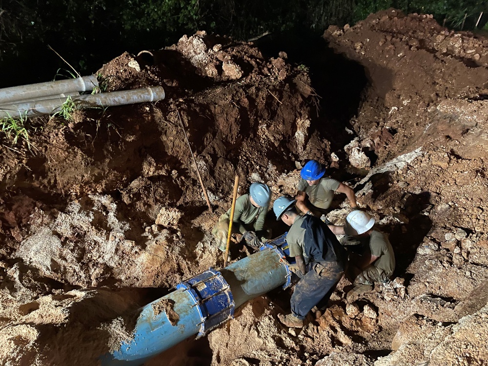 36th CES gets down and dirty resolving water crises