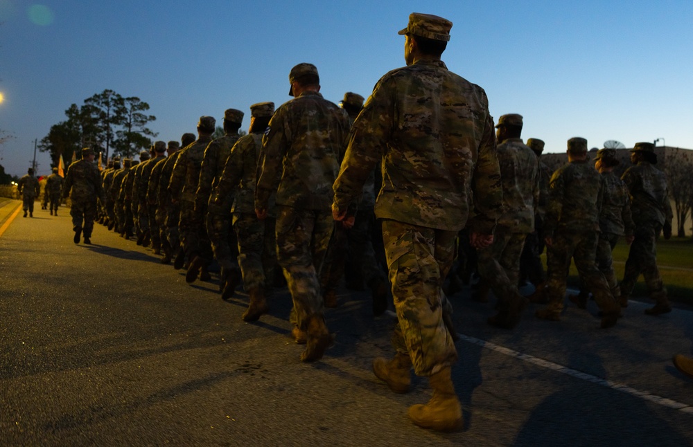 3rd Infantry Division 2022 Marne Week March