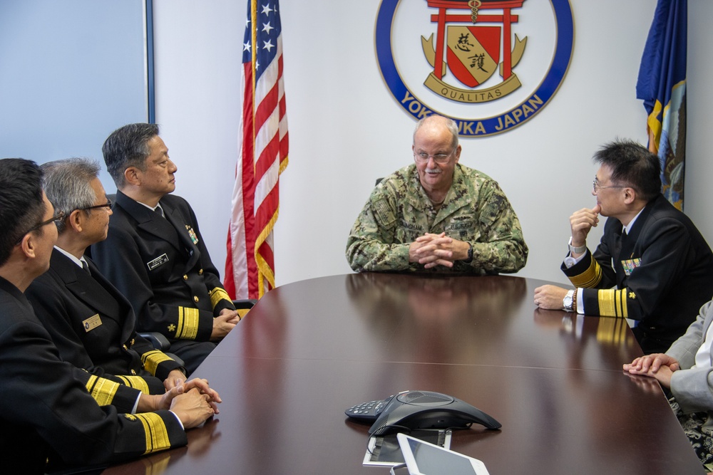 USNMRTC Yokosuka hosted historic meeting of Allied Surgeons General