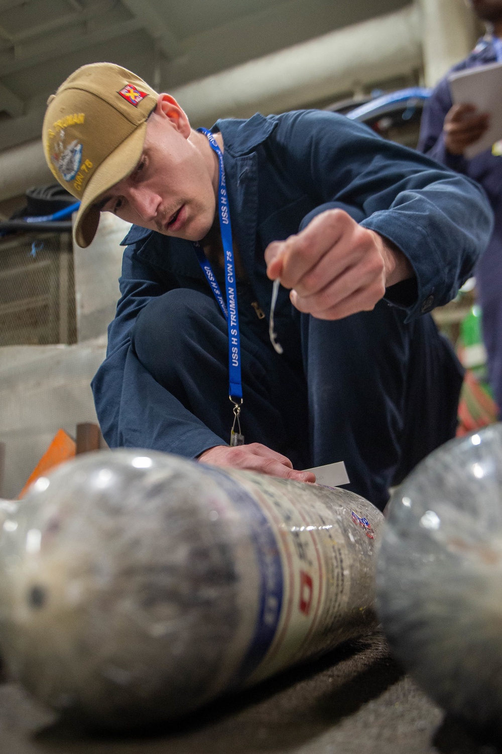 Truman is the flagship of the Harry S. Truman Carrier Strike Group and is currently in port aboard Naval Station Norfolk.